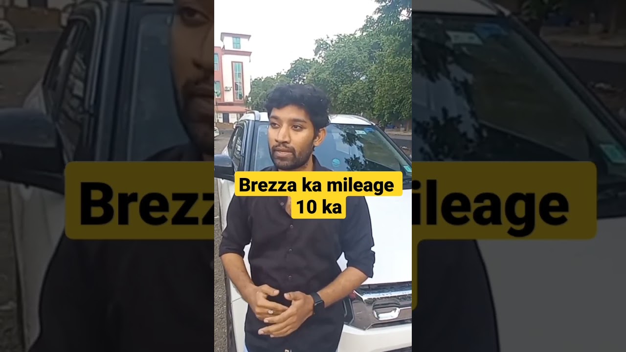 Mileage issue in Brezza # Sirf 10 ka
