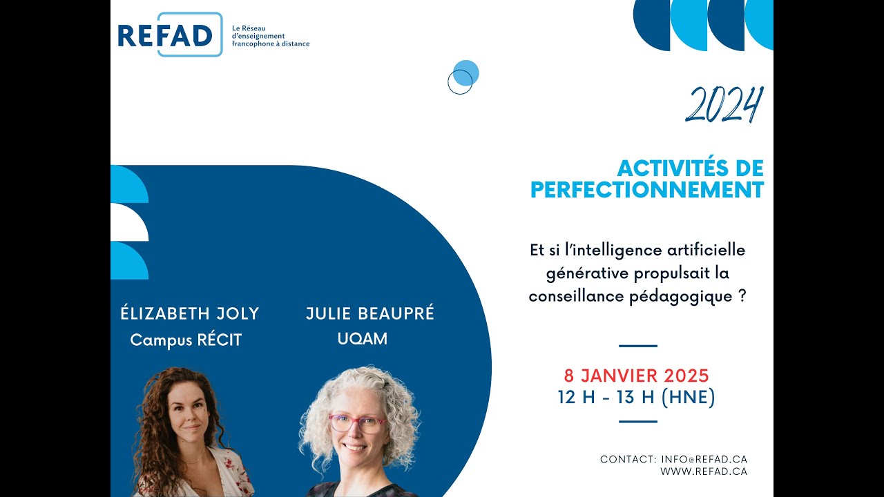 Et si l’intelligence artificielle générative propulsait la conseillance pédagogique ?