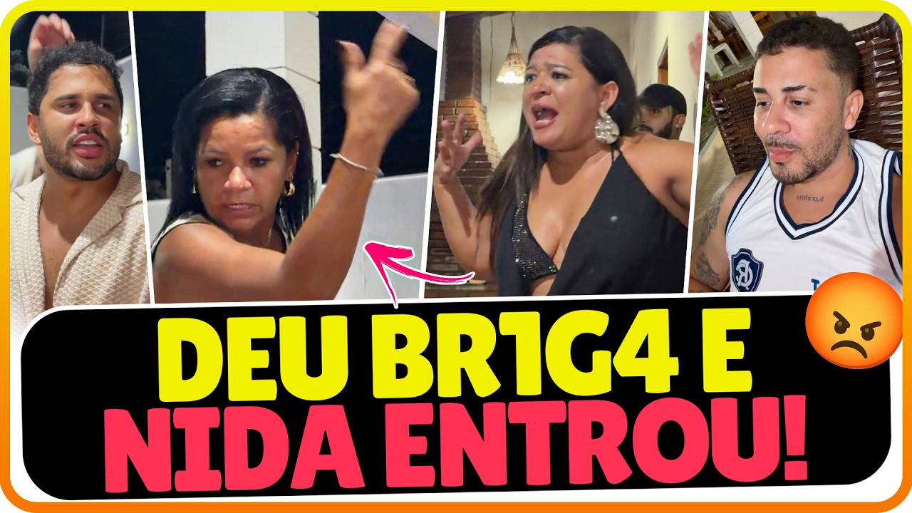 CARLINHOS MAIA NAO ACREDITOU NO QUE NIDA FALOU NA CARA DE ANDREIA 😱🌻