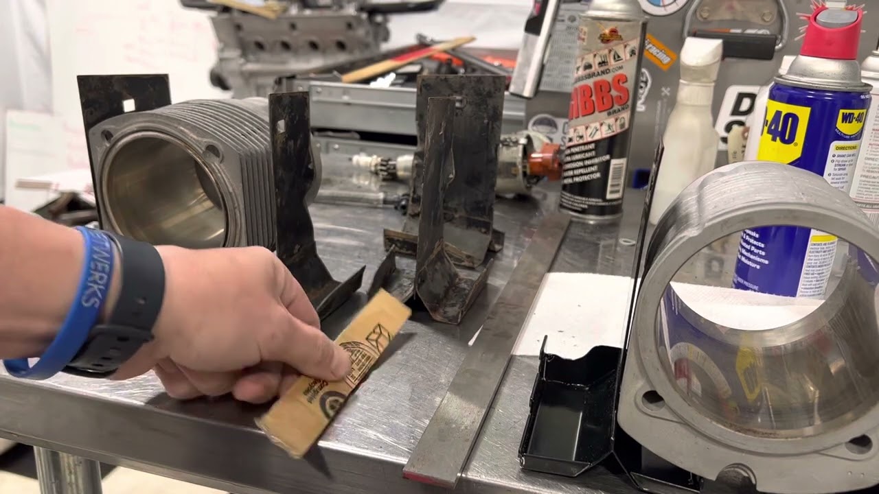 Aircooled Porsche Cylinder Baffle Modification