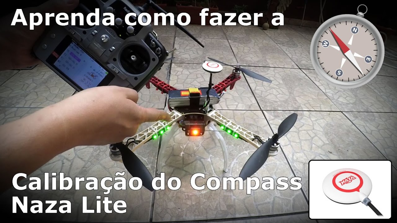 Calibrando o Compass da Naza Lite