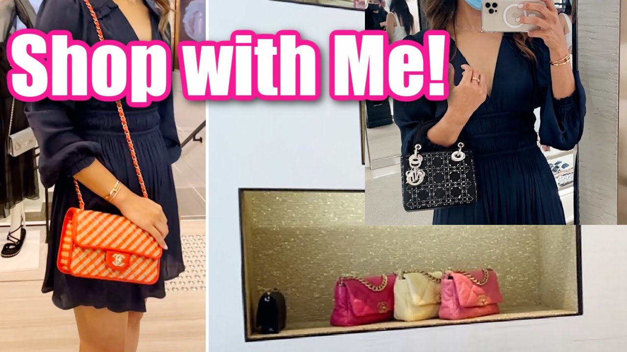 SHOP with me at CHANEL, DIOR etc! *Chanel 21P collection🤩* Luxury Shopping VLOG