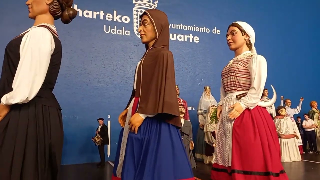 Gigantes de berriozar en gigantada de huarte 2023