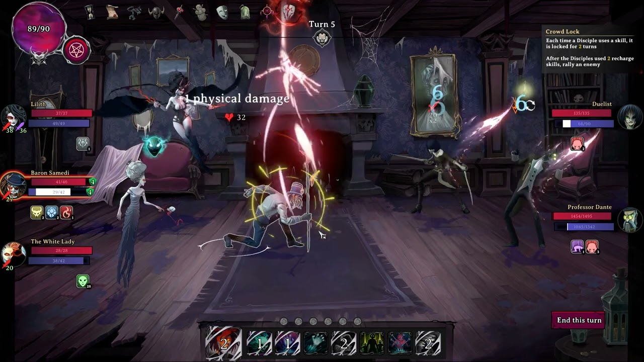 Rogue Lords - Dante boss fight (White Lady, Baron Samedi, Lilith)