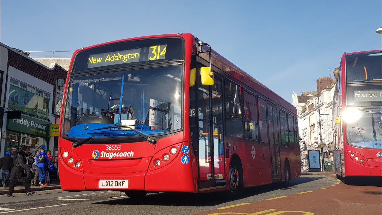 Buses in Bromley, June 2017 (HD)