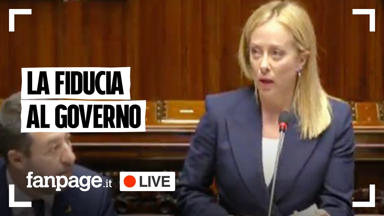 Il discorso integrale di Giorgia Meloni alla Camera per la fiducia
