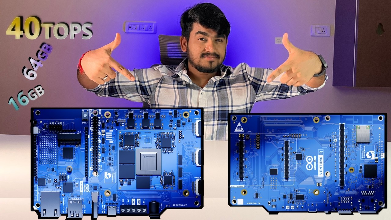 Arduino Ventuno Q &mdash; 40 TOPS AI Monster!