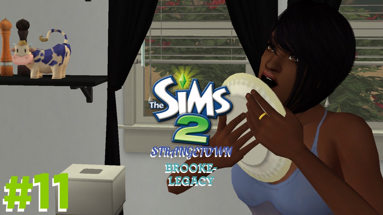 Prügelei auf unserer Party - Die Sims 2: Strangetown - Brooke-Legacy #11 [Let´s Play deutsch]