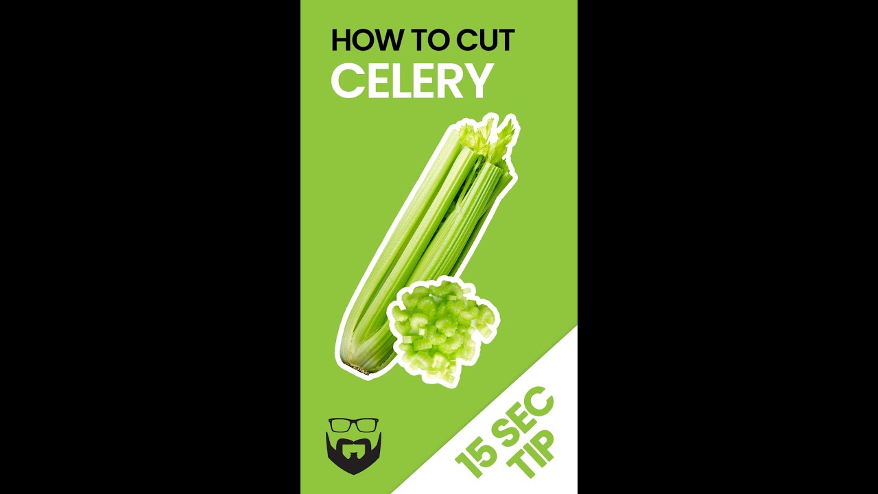 How to Cut Celery #shorts