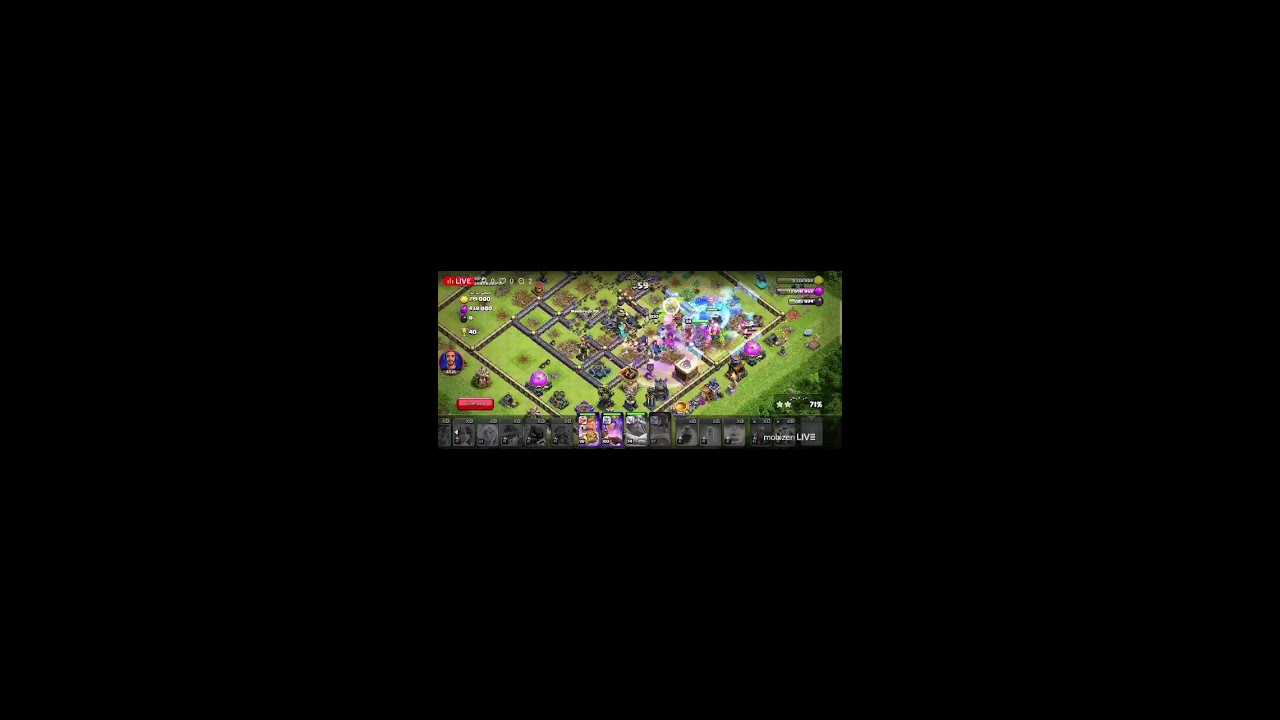 شوية هجمات مصنفة clash of clans