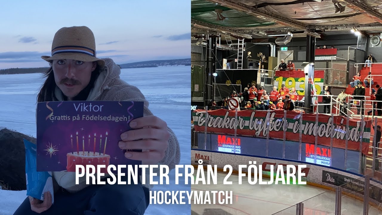Presenter från 2 följare | Hockey | Vlogg #26