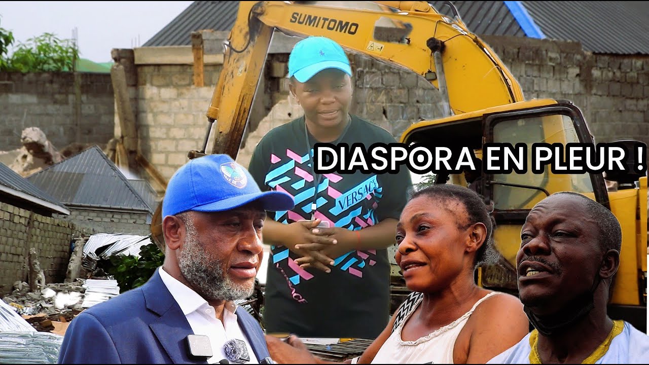 🚨 DÉMOLITION NA QUARTER DIASPORA , BANA POTO EBELE MAPANGU EKEYI  MABOTA ETELENGANI , BISOMBA SOMBA