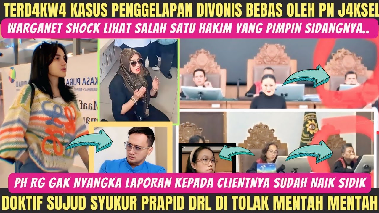 T3RDAKWA PENGGELAPAN DIVONIS BEBAS‼️SHOCK LIHAT SALAH SATU HAKIMNYA‼️AKHIRNYA SUDAH NAIK SIDIK‼️