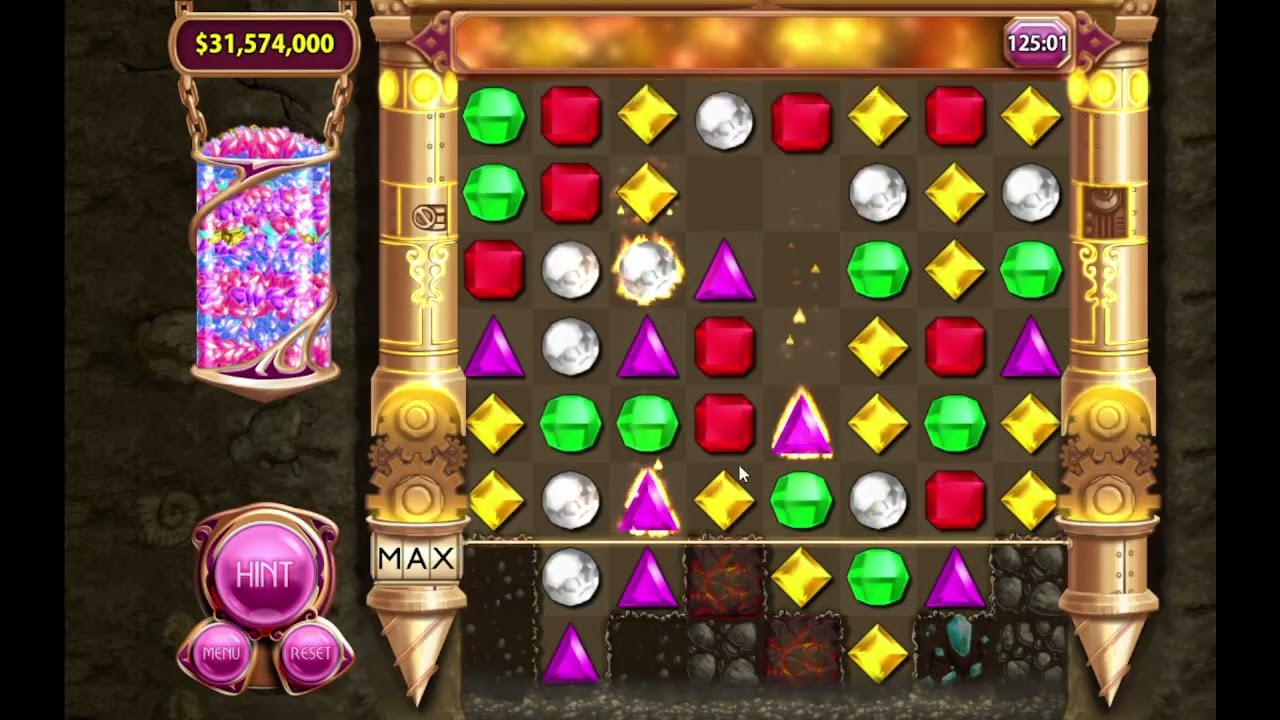 Bejeweled 3 Plus Diamond Mind Grinding | Road to 100M Part 5 (30~35M)