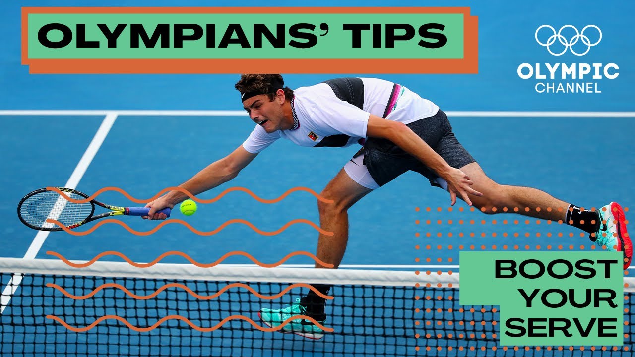 How to improve your Tennis Serve ft. Taylor Fritz | Olympians' Tips