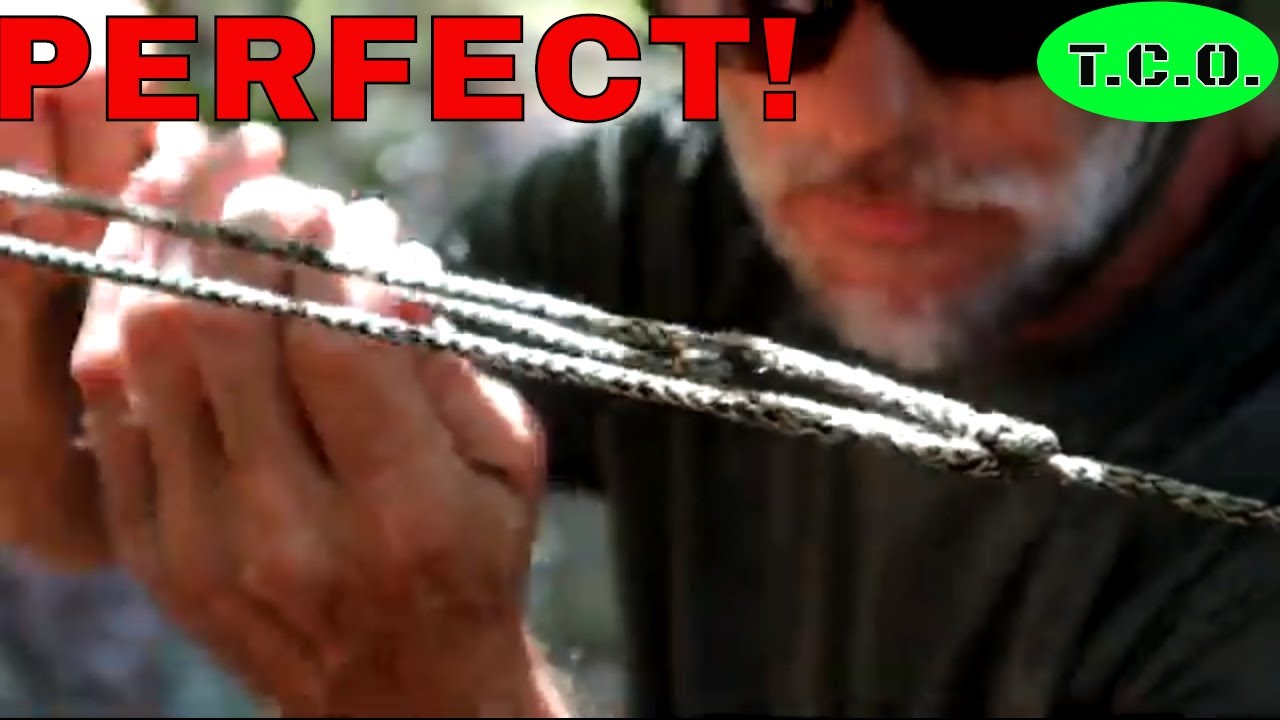 HOW TO TIE THE PERFECT RIDGELINE WITH 3 KNOTS