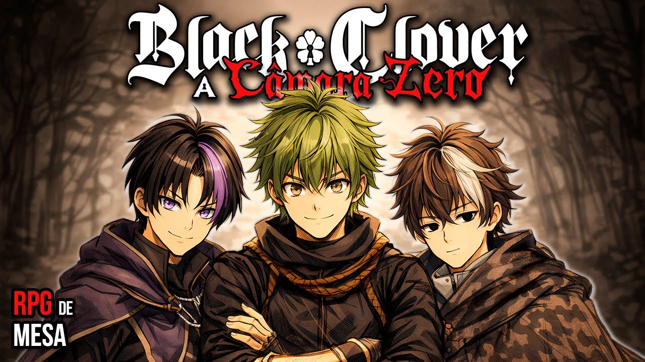 RPG de BLACK CLOVER  - CRIAÇÃO de PERSONAGENS [Sessão 0]