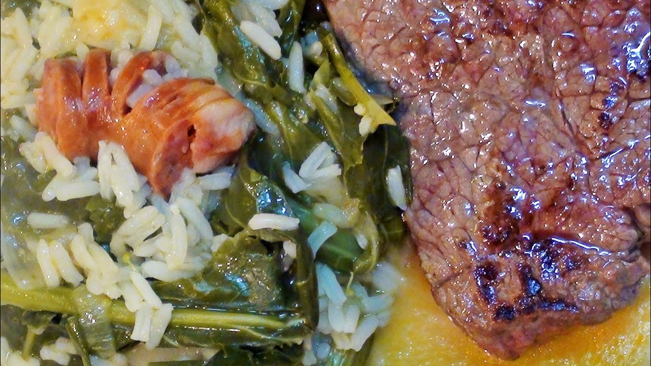 Receita de arroz de grelos com bife by necasdevaladares