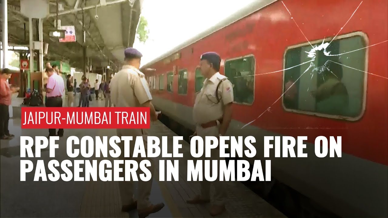 RPF Constable Opens Fire on Jaipur-Mumbai Train, Kills His Senior, 3 Passengers
