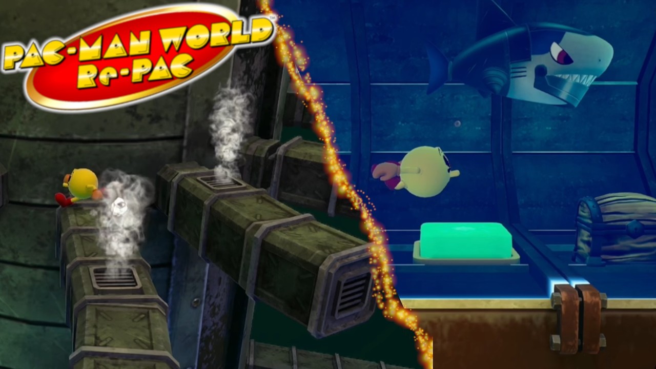 Swimming in the Sewers Like a RAT | Pac-man World: Re-Pac (World 5-1/2)