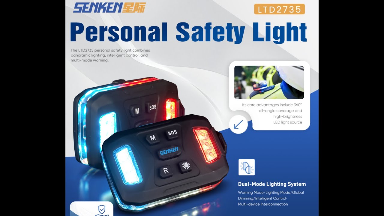 SENKEN LTD2735 360 degree Personal Safety Light