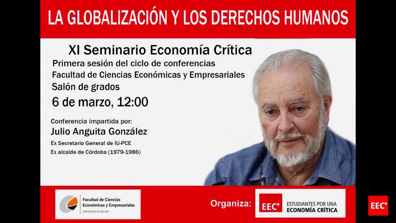 Conferencia de Julio Anguita, 
