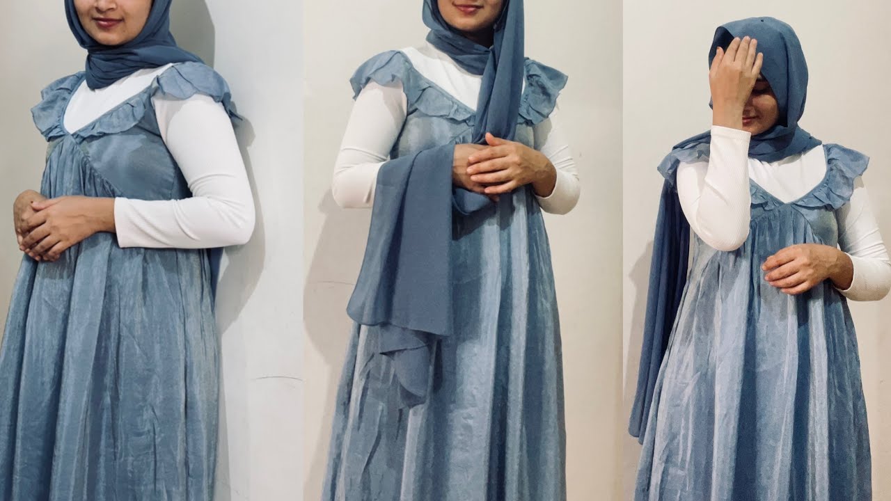 DIY : RUFFLE STRAP DRESS 👗/ maxi dress / pleated dress #naachusworld #dressstiching #diysewing