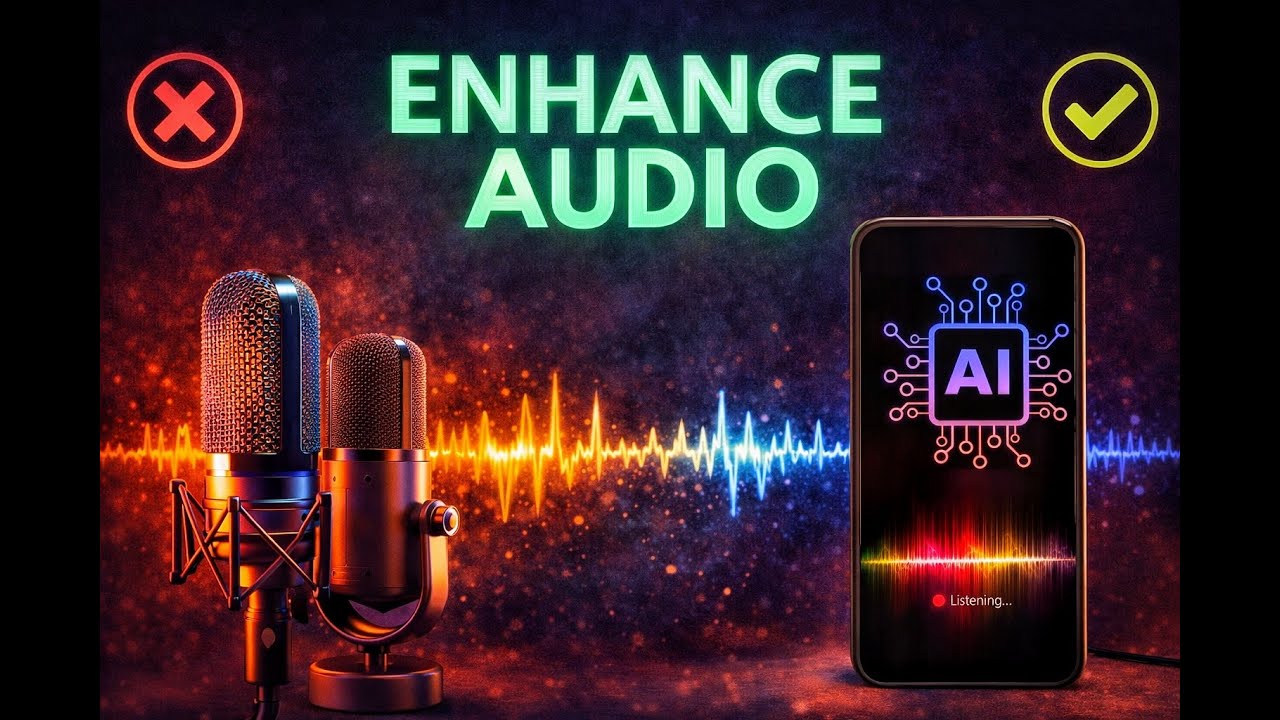 How to Make Any BAD AUDIO Sound Like STUDIO RECORDING With Adobe Ai #adobeai