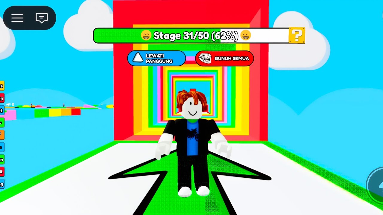 5 MENIT SELESAI 50 STAGES - GAMPANG BANGET WOY‼️#obbyroblox #towerroblox #robloxtower #obbyparkour
