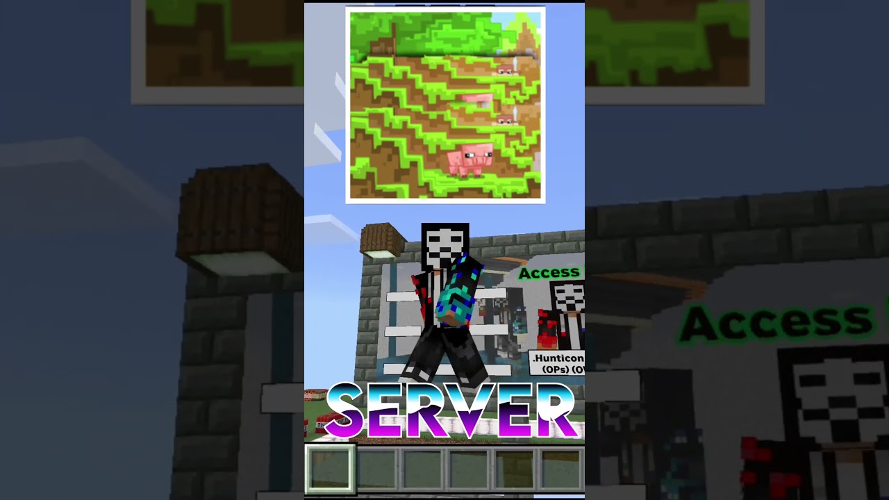 How to make server in craftsman crafting and building #hunticon #shortvideo #shorts #short