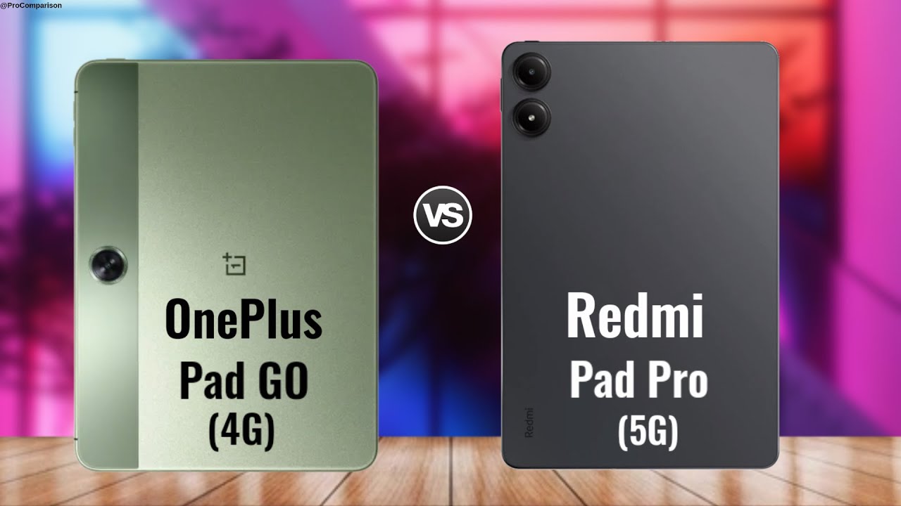 OnePlus Pad GO против Xiaomi Redmi Pad Pro 5g || Полное сравнение