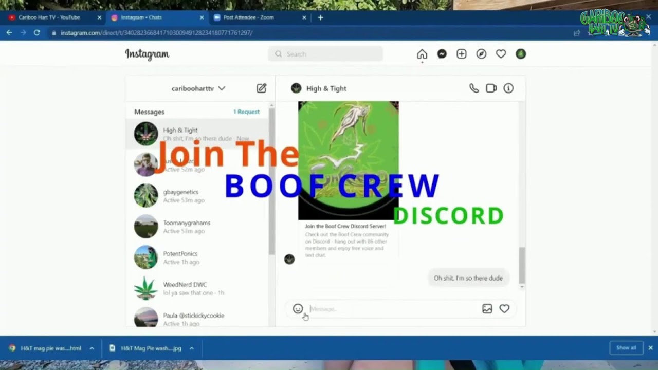 Tuesday Night Toke, With MagPie