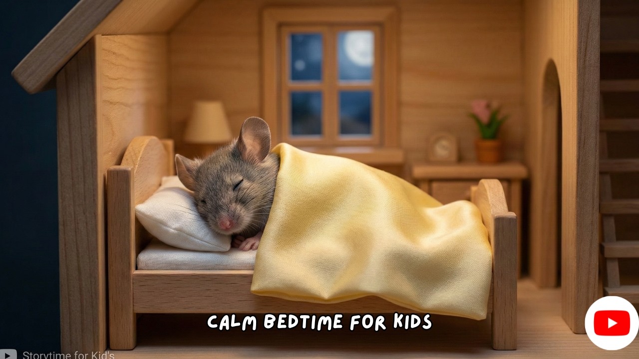 Mouse Who Found a Bed | Stories for Kids 🌟 Night Bedtime Story