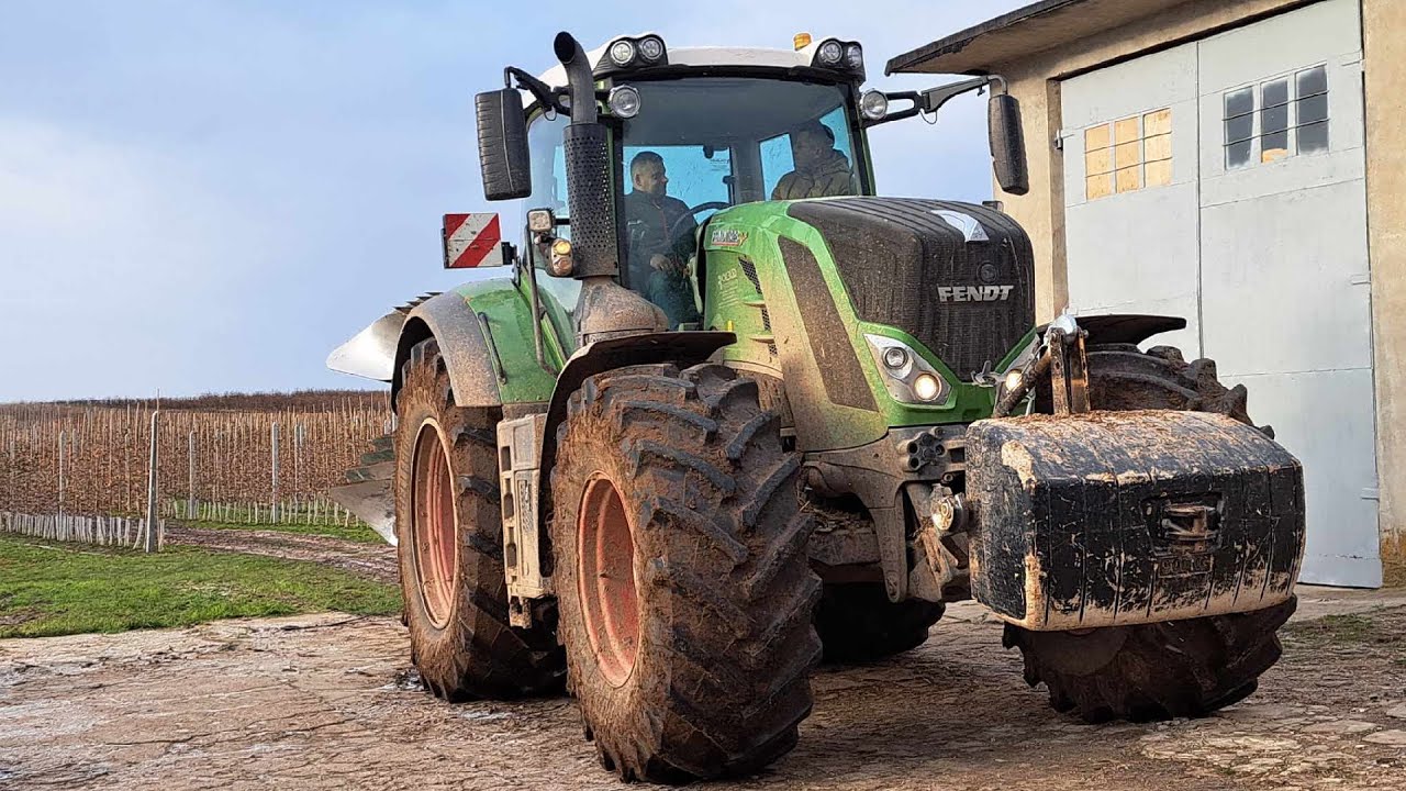 Orka po sadzie - Duży Fend 828 Vario