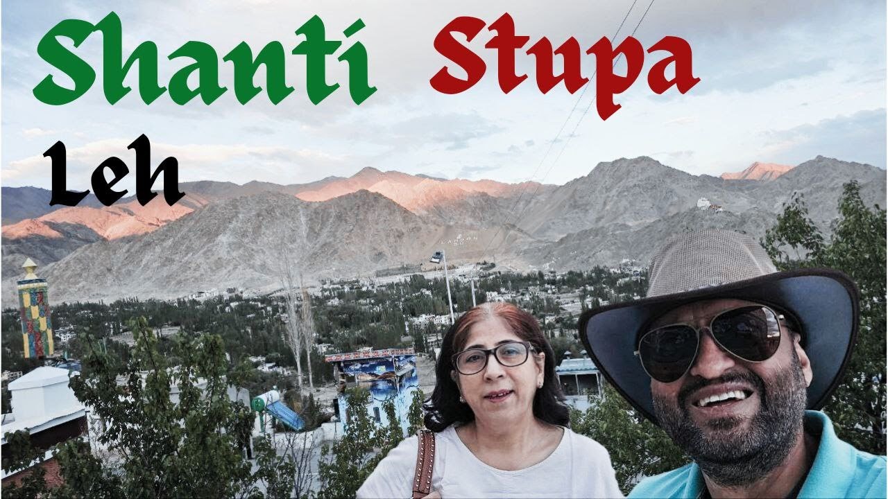 Shanti stupa Leh Ladakh September 2024 trip