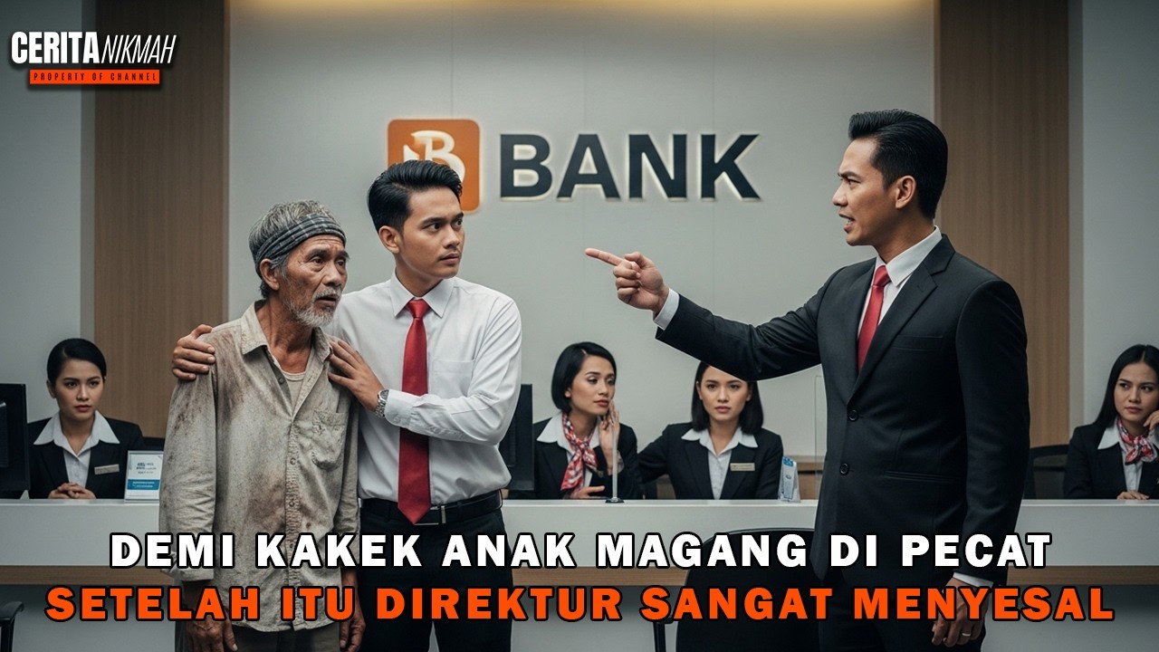 Anak Magang Dipecat Direktur Bank karena Bela Kakek Lusuh, Beberapa Menit Kemudian Keajaiban Terjadi