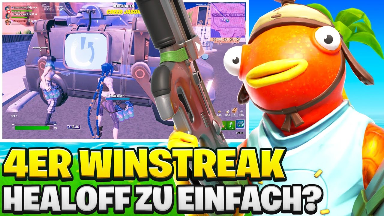 IST HEALOFF ZU EINFACH IN DER NEUEN SEASON? 👀🐟 | 4ER WINSTREAK IN TRIO ARENA 🏆