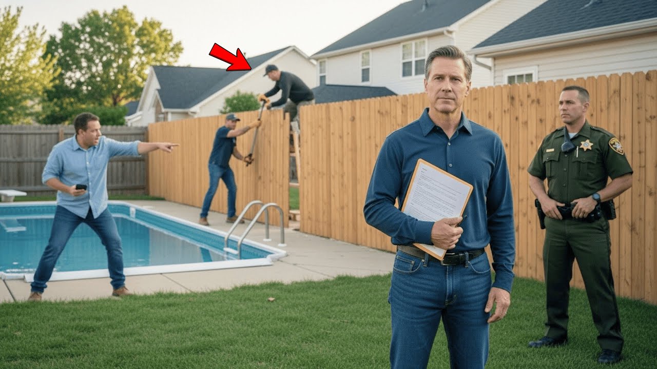 My Neighbor Demanded My Fence and Pool—He Wasn’t Ready for What Happened