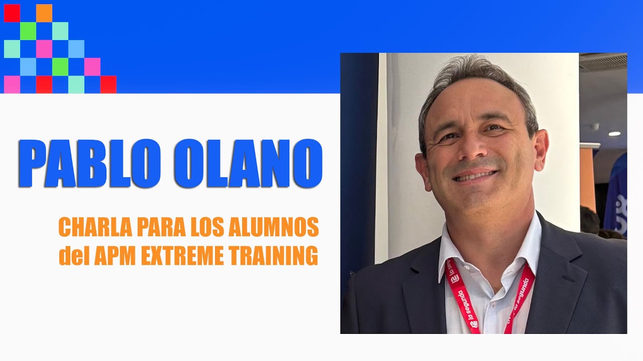 Charla de PABLO OLANO para los alumnos del APM EXTREME TRAINING