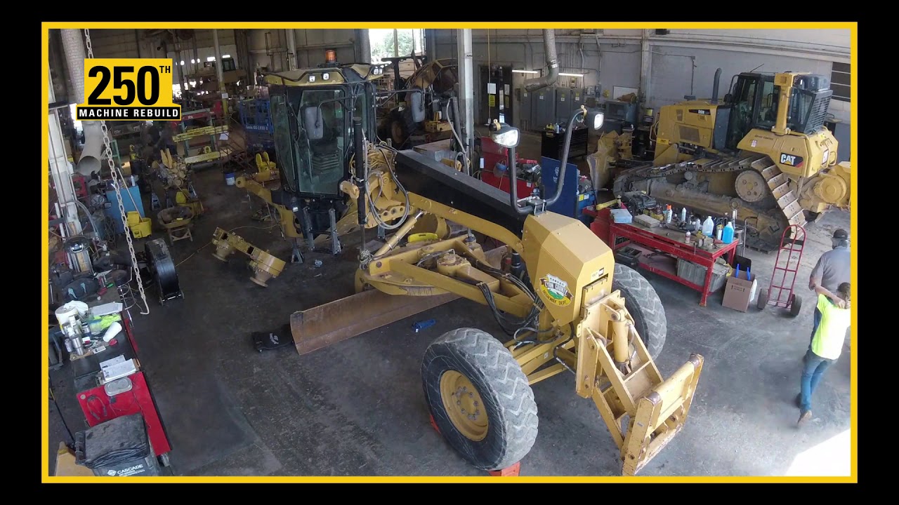 Foley Equipment's 250th Machine Rebuild - Cat® 12M Motor Grader