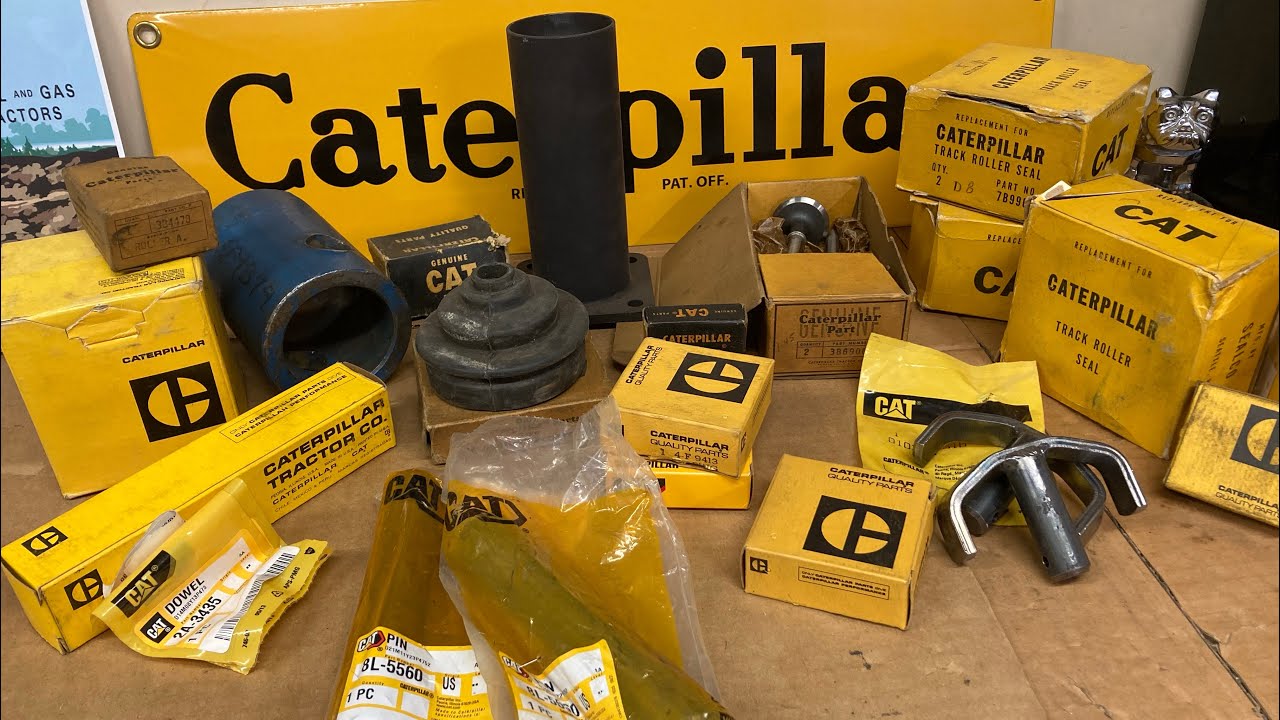 Где я нашёл все свои винтажные запчасти Caterpillar и новую планировку магазина после генеральной...
