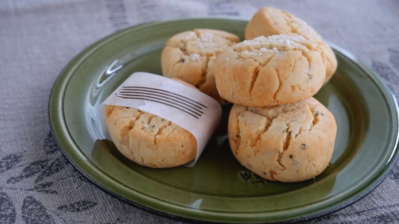 【チーズ香る♡米粉のクッキー】「チーズ黒コショウ味」塩っ気がやみつきに♪  | Crispy ♡ Rice flour Cheese Cookies