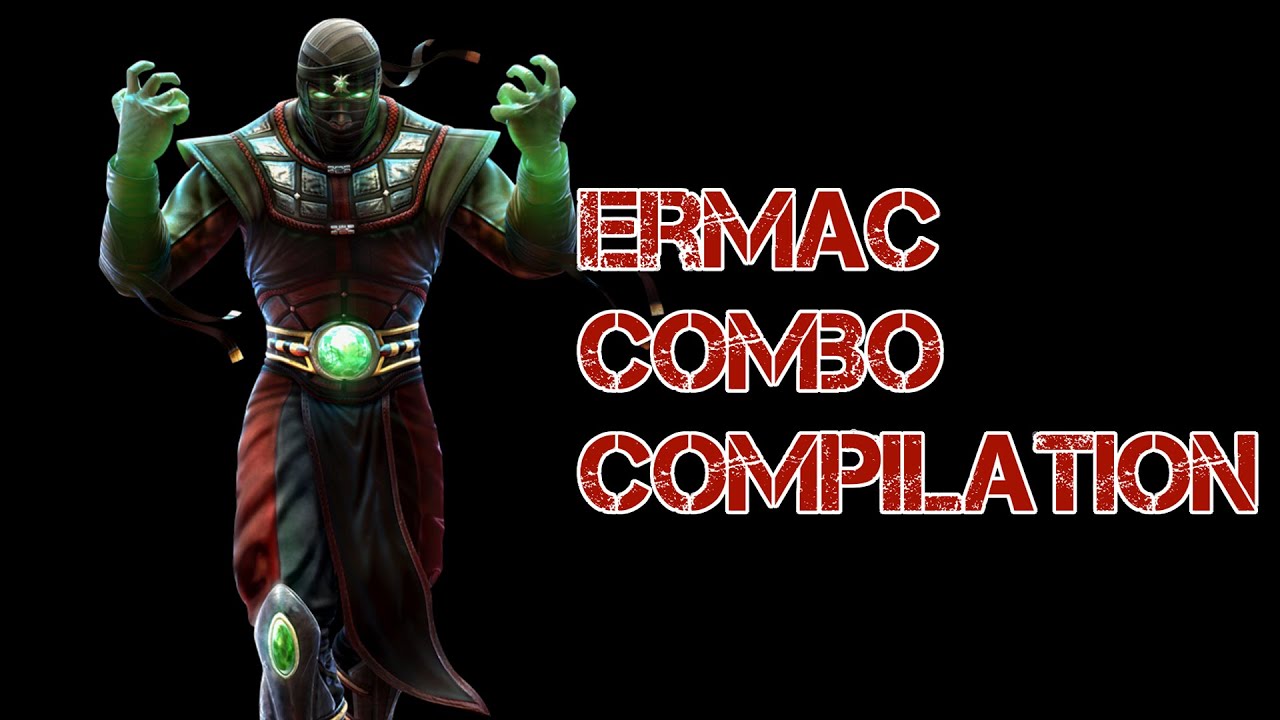 Mortal Kombat 9 - Ermac: Combo Compilation [2014] [60FPS]