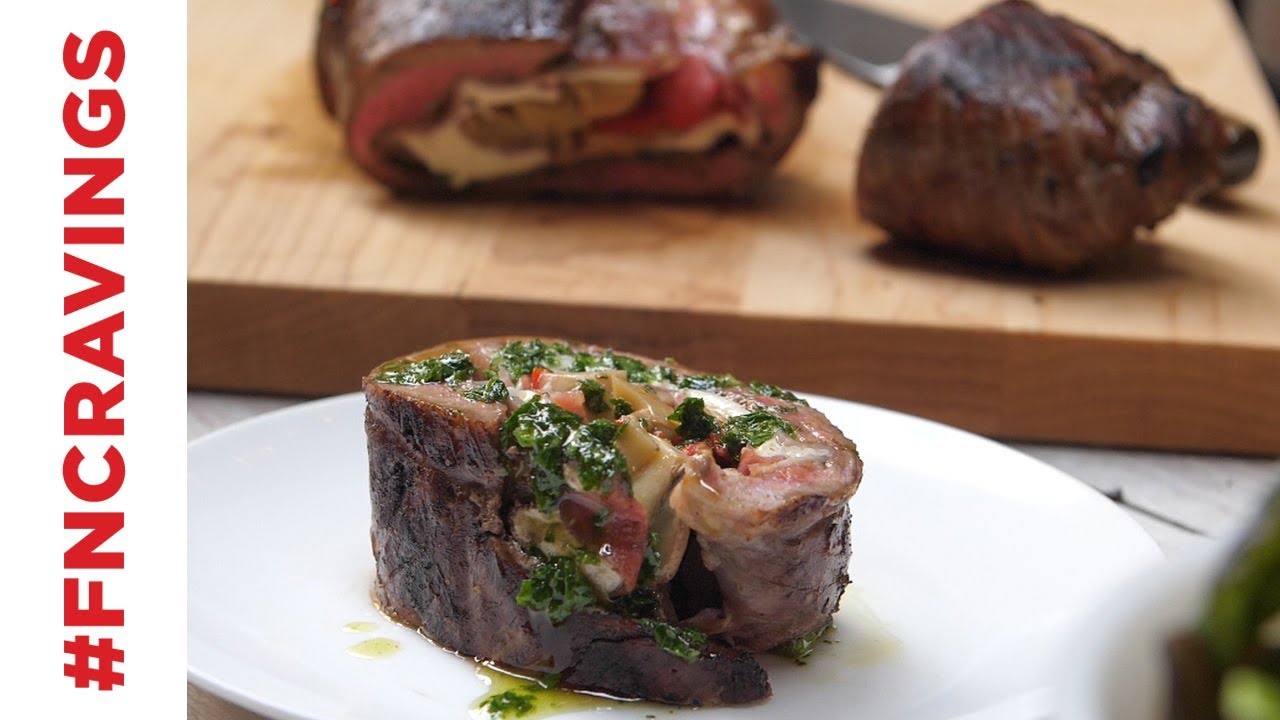 How to Make Antipasti-Stuffed Flank Steak | Food Network