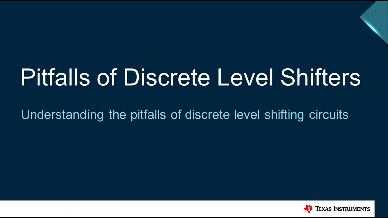 Understanding the pitfalls of discrete level shifting circuits