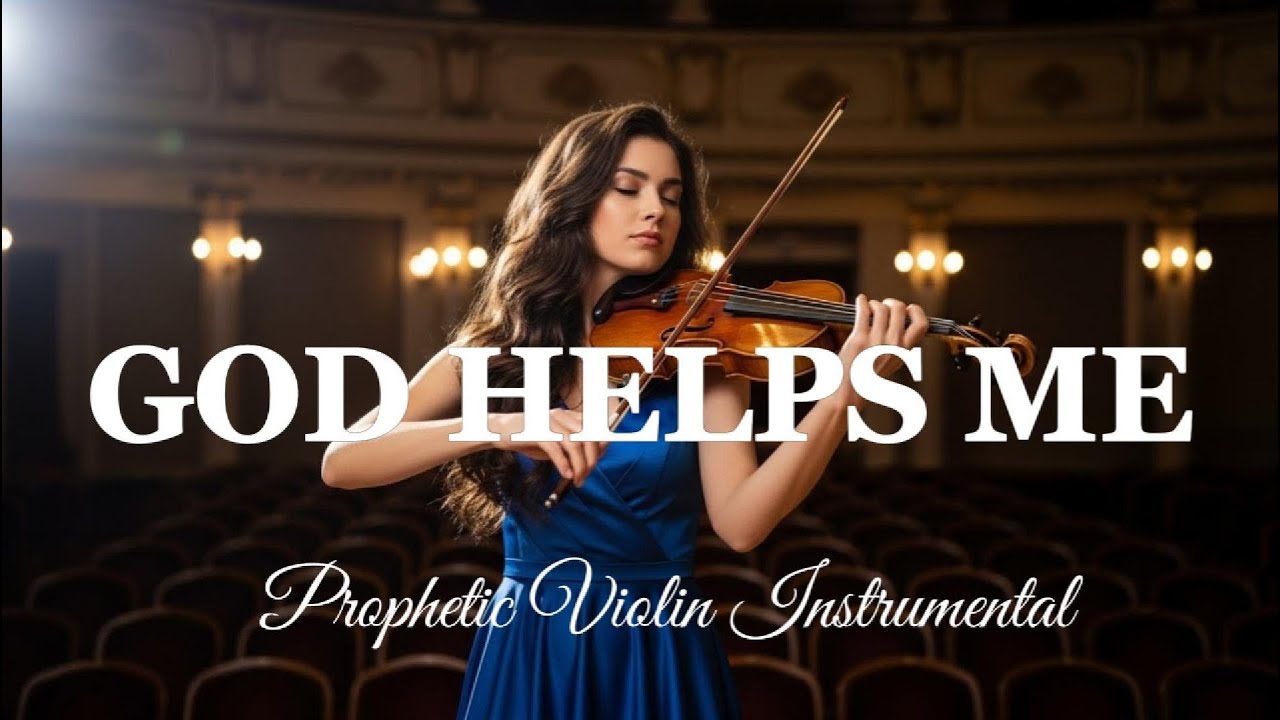 Prophetic Prayer Music|MY GOD HELPS ME|Violin Instrumental
