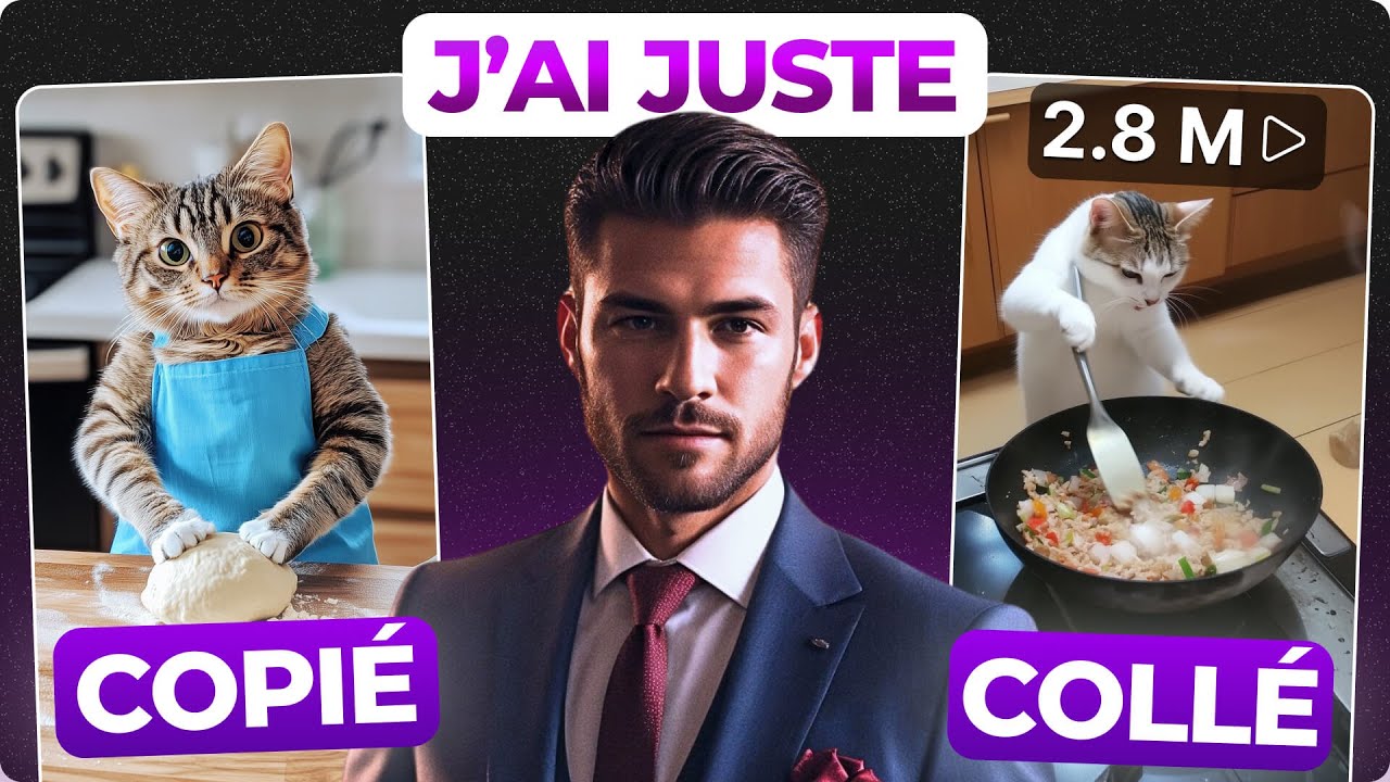 J’ai fait 2,8M de vues, et je vais te montrer comment faire pareil - Niche Virale des CHATS