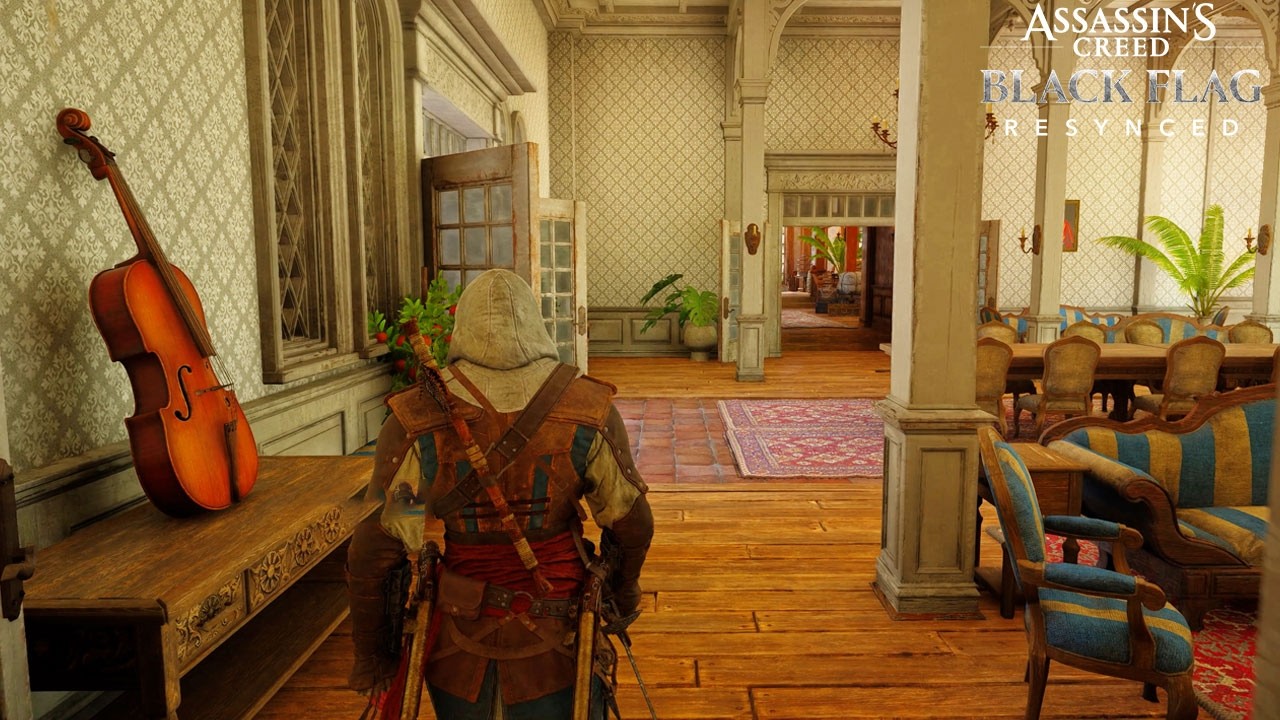 Brand New Assassin's Creed Black Flag Resynced Gameplay... (AC Black Flag Resynced Gameplay)