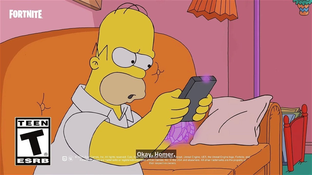 EVENTO FINAL de LOS SIMPSONS x FORTNITE *COMPLETO* (TEMPORADA 4 CAP&Iacute;TULO 6)