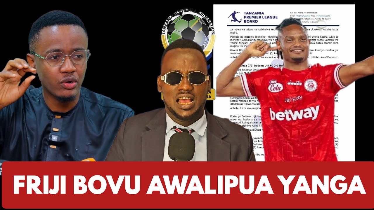 🛑FRIJI BOVU AMLIPUA ALLY KAMWE , BODI YA LIGI WASIKUBALI KUPANDWA KICHWANI NA YANGA , WANAHOJI NINI?